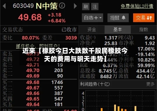 近来【橡胶今日大跌数千股民橡胶今天的费用与明天走势】-第2张图片