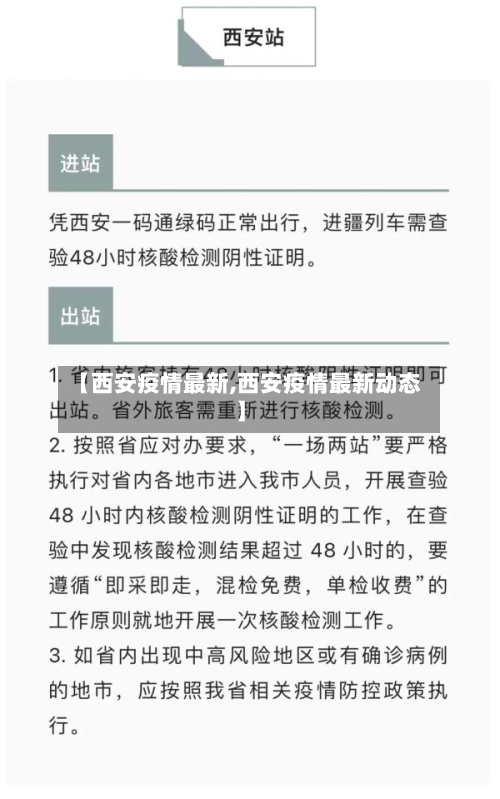 【西安疫情最新,西安疫情最新动态】