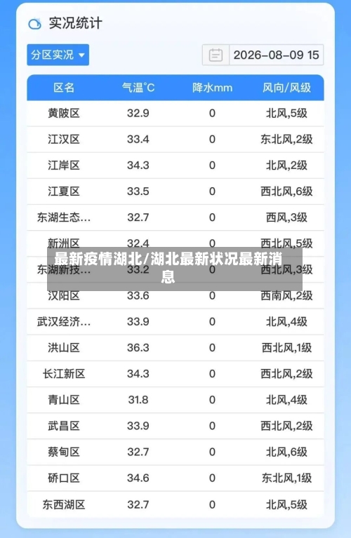 最新疫情湖北/湖北最新状况最新消息-第2张图片