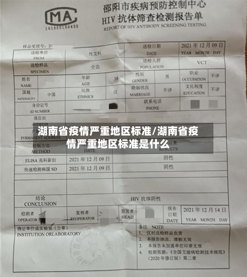 湖南省疫情严重地区标准/湖南省疫情严重地区标准是什么-第3张图片