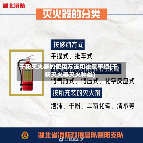 干粉灭火器的使用方法和注意事项(干粉灭火器灭火种类)