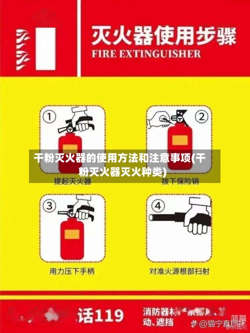 干粉灭火器的使用方法和注意事项(干粉灭火器灭火种类)-第2张图片