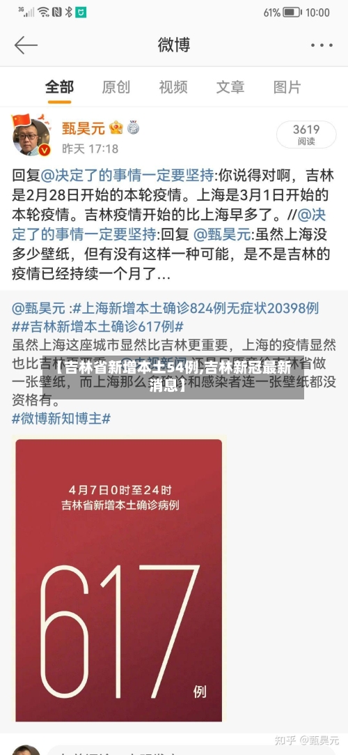 【吉林省新增本土54例,吉林新冠最新消息】