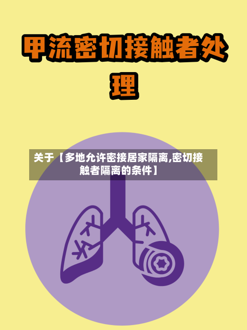 关于【多地允许密接居家隔离,密切接触者隔离的条件】-第3张图片