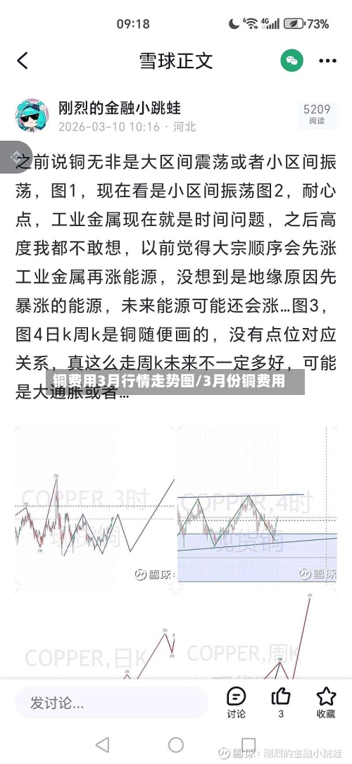 铜费用3月行情走势图/3月份铜费用-第2张图片