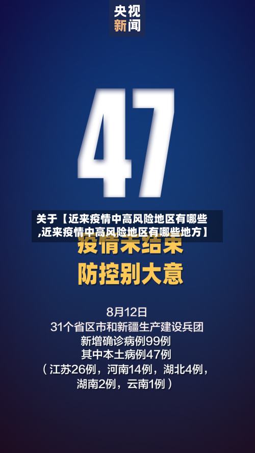关于【近来疫情中高风险地区有哪些,近来疫情中高风险地区有哪些地方】-第2张图片