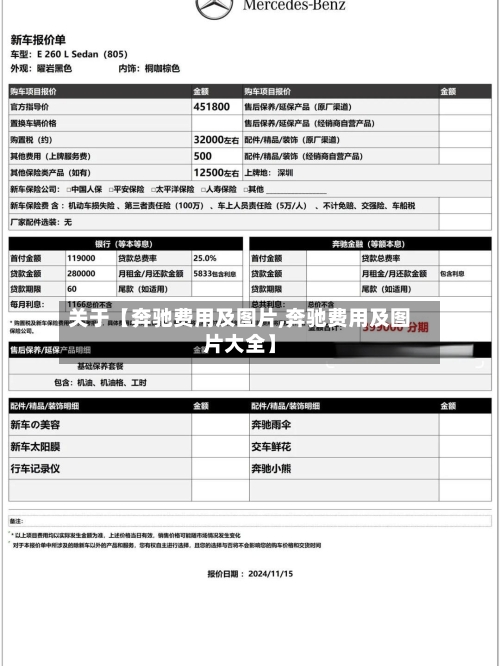 关于【奔驰费用及图片,奔驰费用及图片大全】-第2张图片