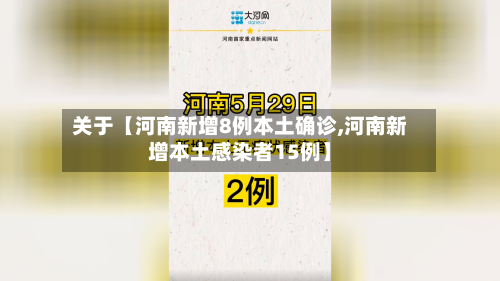 关于【河南新增8例本土确诊,河南新增本土感染者15例】-第2张图片