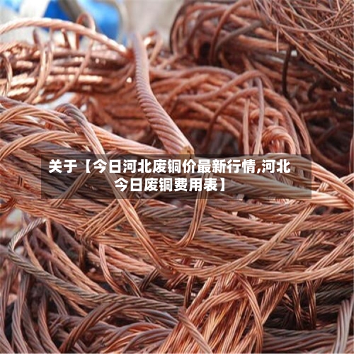 关于【今日河北废铜价最新行情,河北今日废铜费用表】-第2张图片