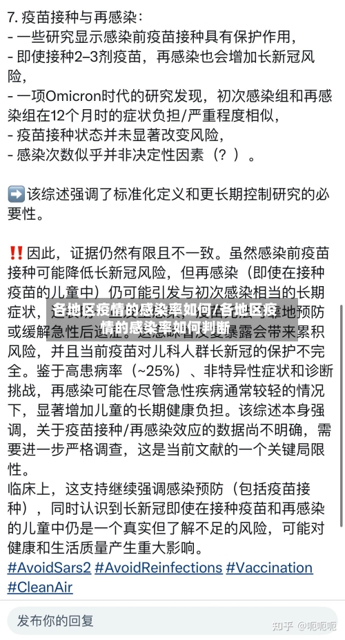 各地区疫情的感染率如何/各地区疫情的感染率如何判断
