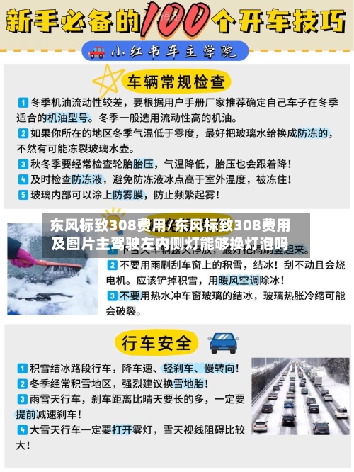东风标致308费用/东风标致308费用及图片主驾驶左内侧灯能够换灯泡吗