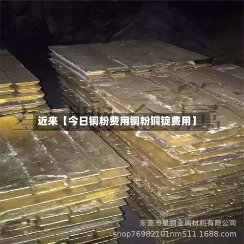 近来【今日铜粉费用铜粉铜锭费用】-第2张图片