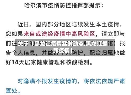 关于【黑龙江疫情实时动态,黑龙江最新疫情】-第2张图片