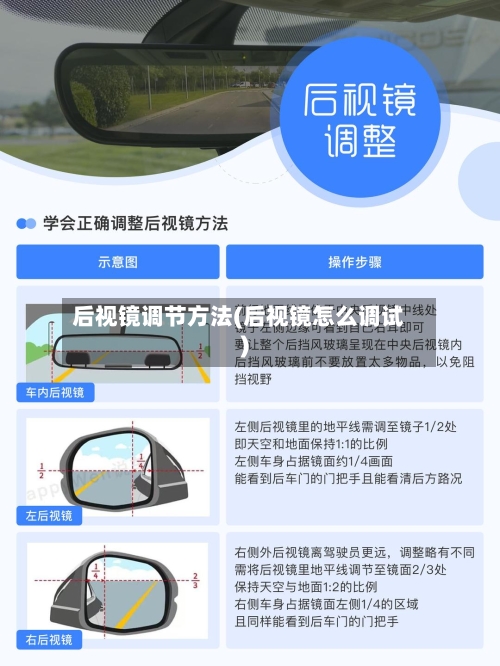 后视镜调节方法(后视镜怎么调试)-第2张图片