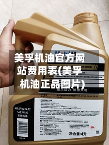 美孚机油官方网站费用表(美孚机油正品图片)-第3张图片