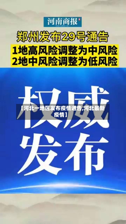 【河北一地区发布疫情通告,河北最新疫情】