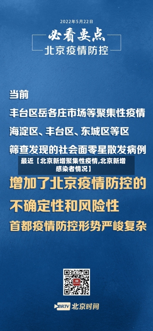 最近【北京新增聚集性疫情,北京新增感染者情况】