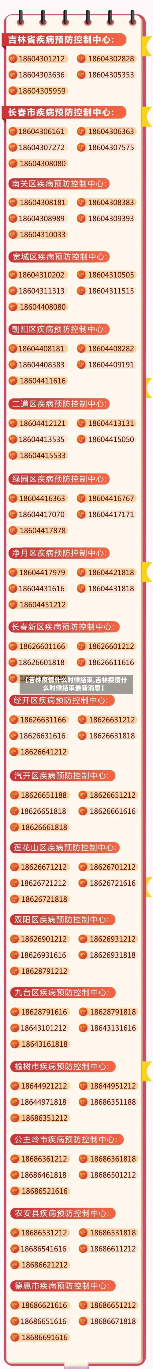 【吉林疫情什么时候结束,吉林疫情什么时候结束最新消息】-第2张图片