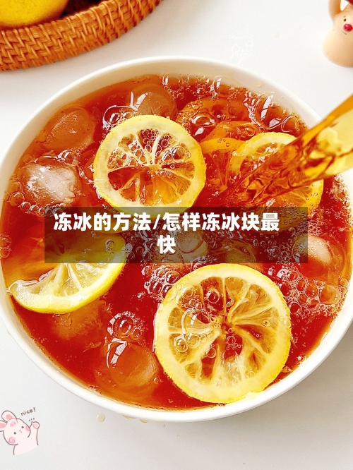 冻冰的方法/怎样冻冰块最快-第2张图片