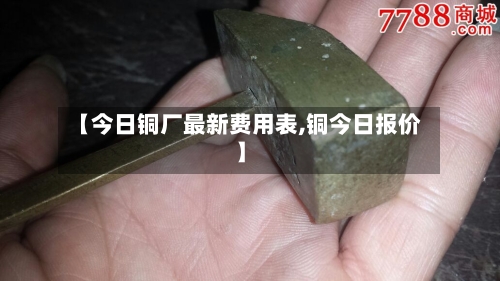 【今日铜厂最新费用表,铜今日报价】