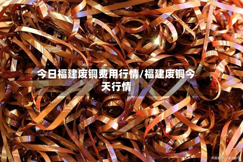 今日福建废铜费用行情/福建废铜今天行情