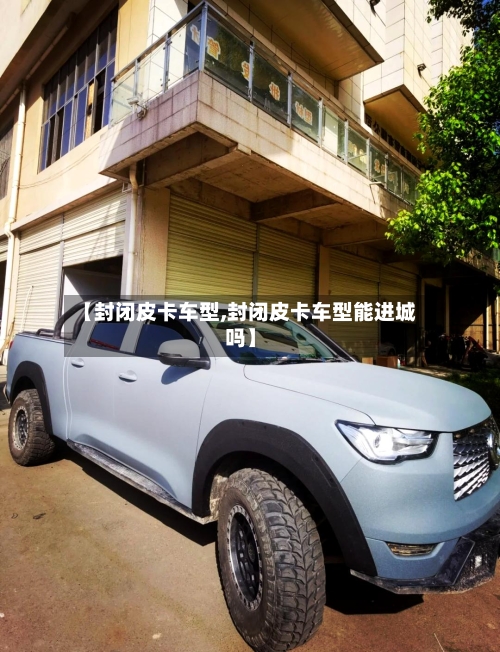【封闭皮卡车型,封闭皮卡车型能进城吗】-第3张图片