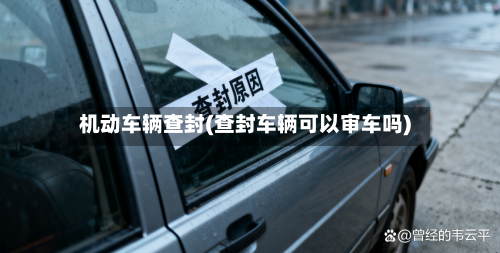 机动车辆查封(查封车辆可以审车吗)