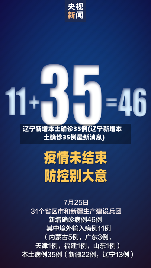 辽宁新增本土确诊35例(辽宁新增本土确诊35例最新消息)-第2张图片