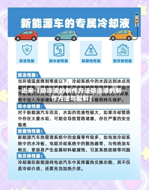 近来【防冻液的制作方法防冻液的制作方法与配料】