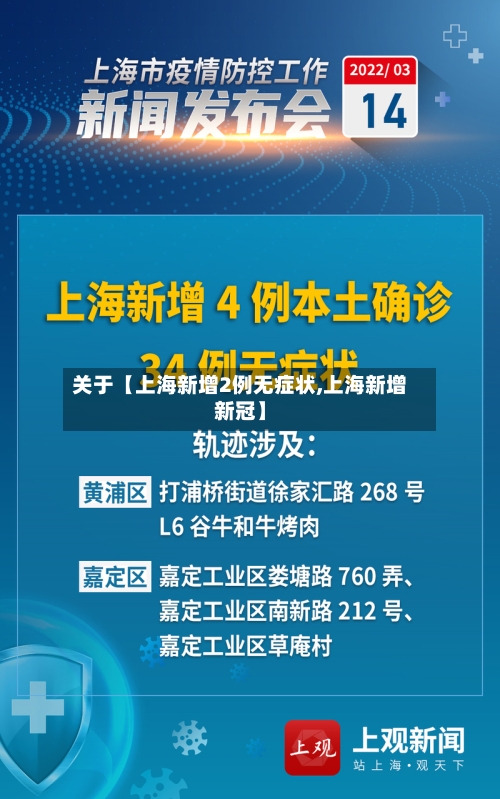 关于【上海新增2例无症状,上海新增新冠】-第2张图片