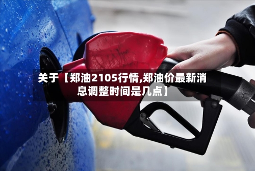 关于【郑油2105行情,郑油价最新消息调整时间是几点】-第3张图片