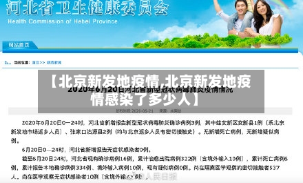 【北京新发地疫情,北京新发地疫情感染了多少人】-第2张图片