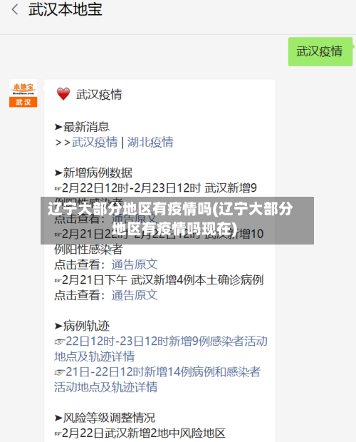 辽宁大部分地区有疫情吗(辽宁大部分地区有疫情吗现在)-第2张图片