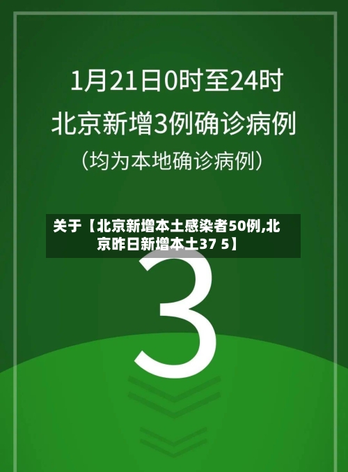 关于【北京新增本土感染者50例,北京昨日新增本土37 5】-第3张图片