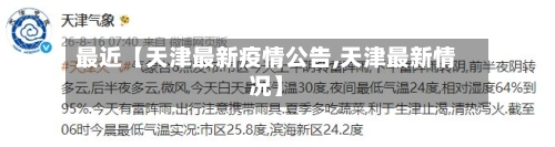 最近【天津最新疫情公告,天津最新情况】-第2张图片