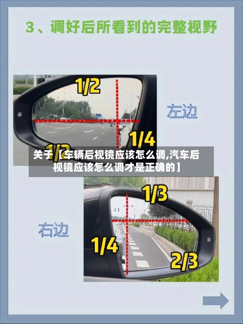 关于【车辆后视镜应该怎么调,汽车后视镜应该怎么调才是正确的】-第3张图片