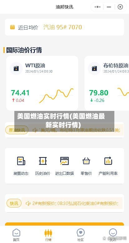 美国燃油实时行情(美国燃油最新实时行情)