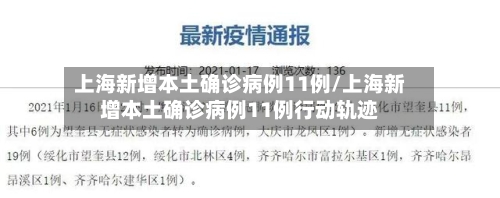 上海新增本土确诊病例11例/上海新增本土确诊病例11例行动轨迹