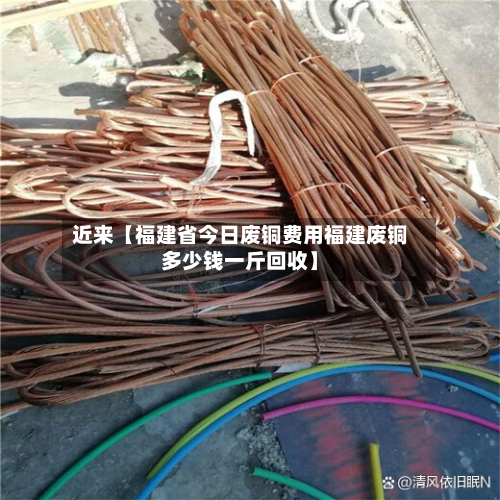 近来【福建省今日废铜费用福建废铜多少钱一斤回收】