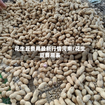 花生豆费用最新行情河南/花生豆费用表