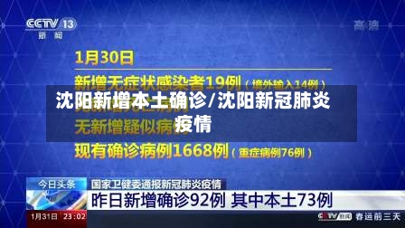 沈阳新增本土确诊/沈阳新冠肺炎疫情