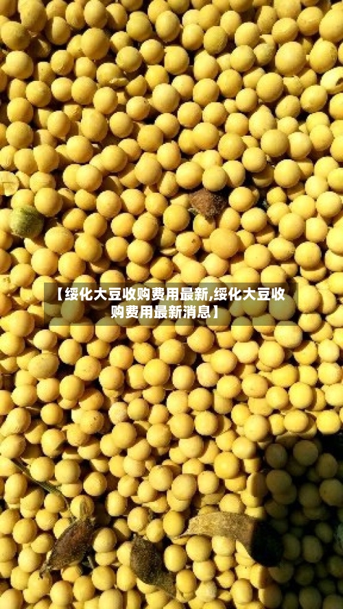 【绥化大豆收购费用最新,绥化大豆收购费用最新消息】-第3张图片