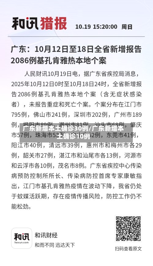 广东新增本土确诊30例/广东新增本土确诊10例-第2张图片
