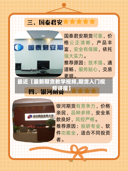 最近【最新期货教学视频,期货入门视频讲座】