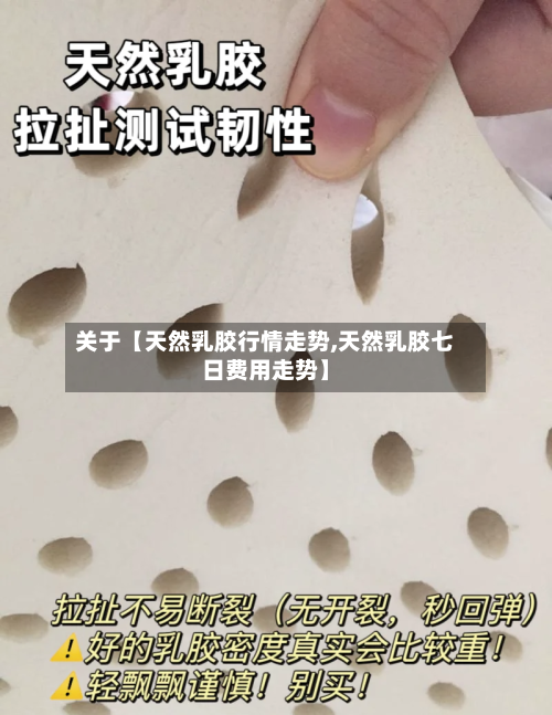 关于【天然乳胶行情走势,天然乳胶七日费用走势】-第3张图片