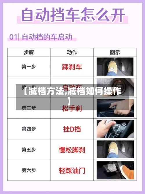 【减档方法,减档如何操作】-第3张图片