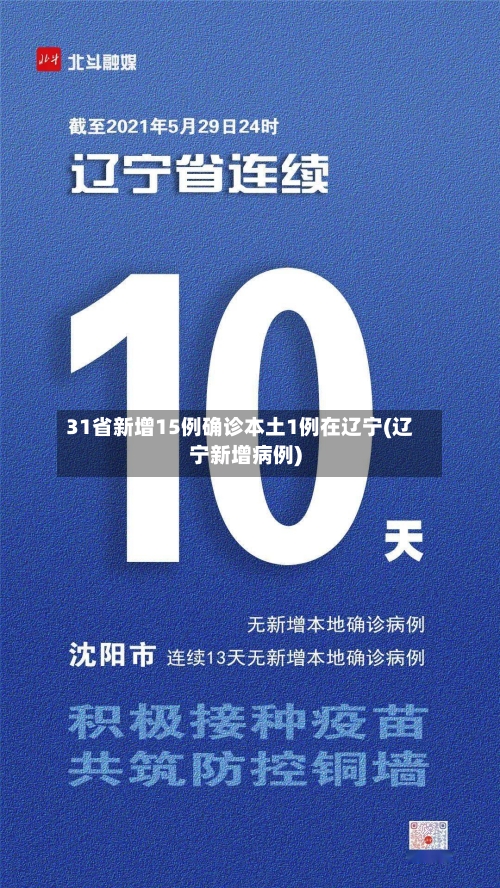 31省新增15例确诊本土1例在辽宁(辽宁新增病例)-第2张图片