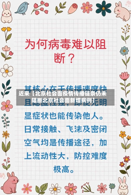近来【北京社会面疫情传播链条仍未阻断北京社会面新增病例】-第2张图片