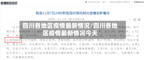 四川各地区疫情最新情况/四川各地区疫情最新情况今天-第3张图片