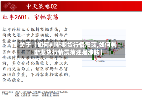 关于【如何判断期货行情震荡,如何判断期货行情震荡还是涨跌】